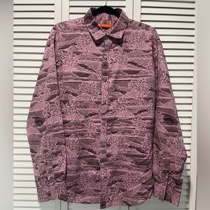 Tori Richard long sleeve Hawaiian shirt